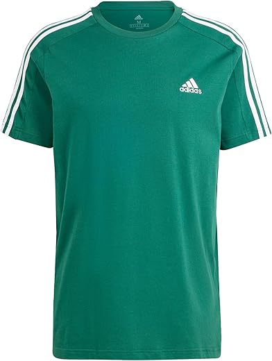 adidas Men's 3-stripes Jersey T-Shirt