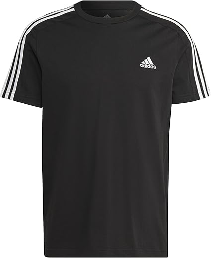 adidas Men's 3-Stripes Jersey T-Shirt