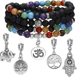 Chakra Tree of Life Beaded Bracelet