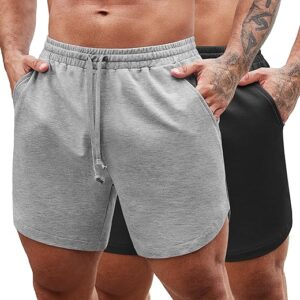 COOFANDY Men's 7 Inch Workout Shorts