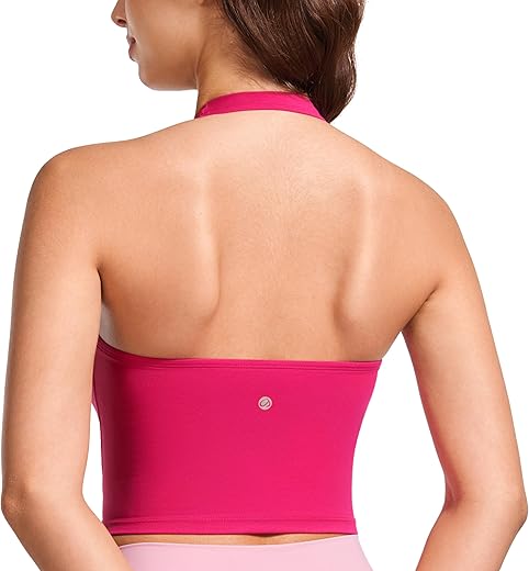 CRZ YOGA Butterluxe Halter Sports Bra