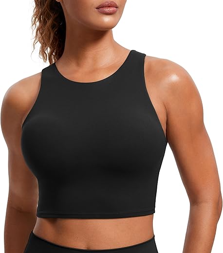 CRZ YOGA High Neck Sports Bra