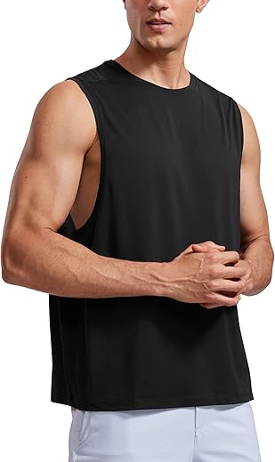 CRZ YOGA Men's Quick Dry Tank