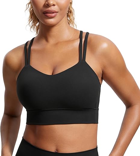 CRZ YOGA Strappy Longline Sports Bra