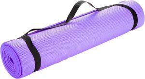 Extra Thick Yoga Fitness Mat with Carrying Strap