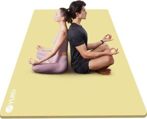 Extra Wide Yoga Mat for Home Gym