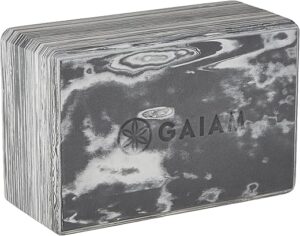 Gaiam Marbled Granite Yoga Block