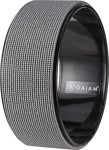 Gaiam Yoga Wheel - Multi-Purpose Back Stretcher