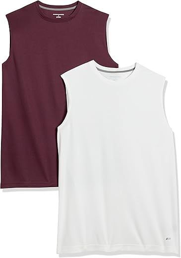 Men's Active Performance Tank, Pack of 2