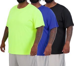 Men's Big & Tall Tech Stretch T-Shirt Pack