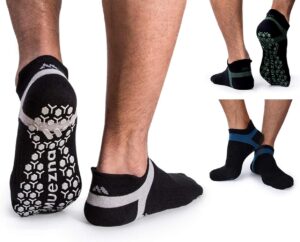 Men's Non-Slip Yoga Socks with Grips