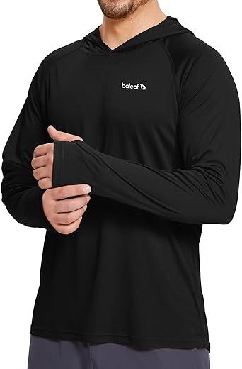 Men's Sun Protection Hoodie Shirt UPF 50+