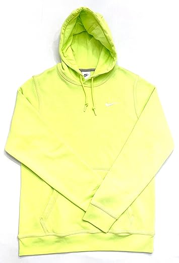 Nike Men's Black Hoodie with Lemon Twist