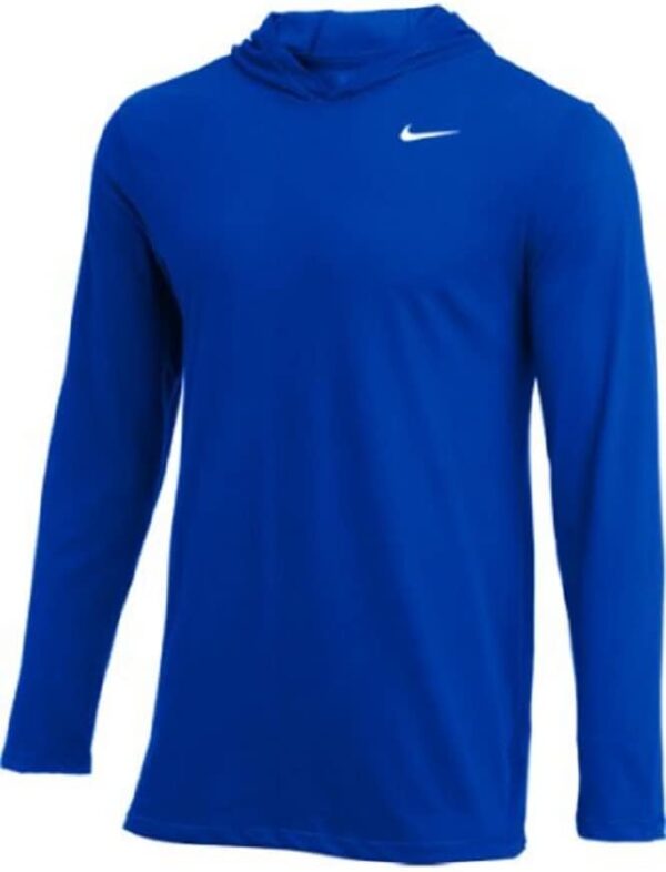 Nike Men's Dry Hoodie Tee (Royal, XL)