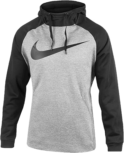 Nike Men's Therma Swoosh Hoodie Grey/Black