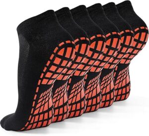 Non-Slip Grip Yoga Socks for Men