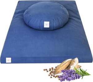 Premium Lavender Infused Meditation Floor Cushion