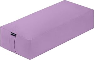 Rectangular Yoga Bolster Pillow with Cover