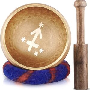 Sagittarius Tibetan Singing Bowl Handmade Nepal