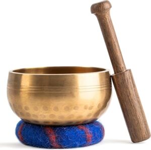 Tibetan Singing Bowl Set for Meditation